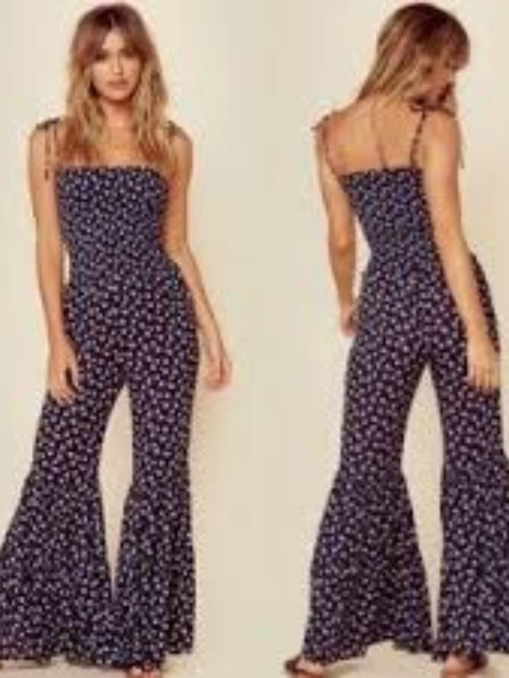 NWOT: Forever 21 Flare Leg Jumpsuit